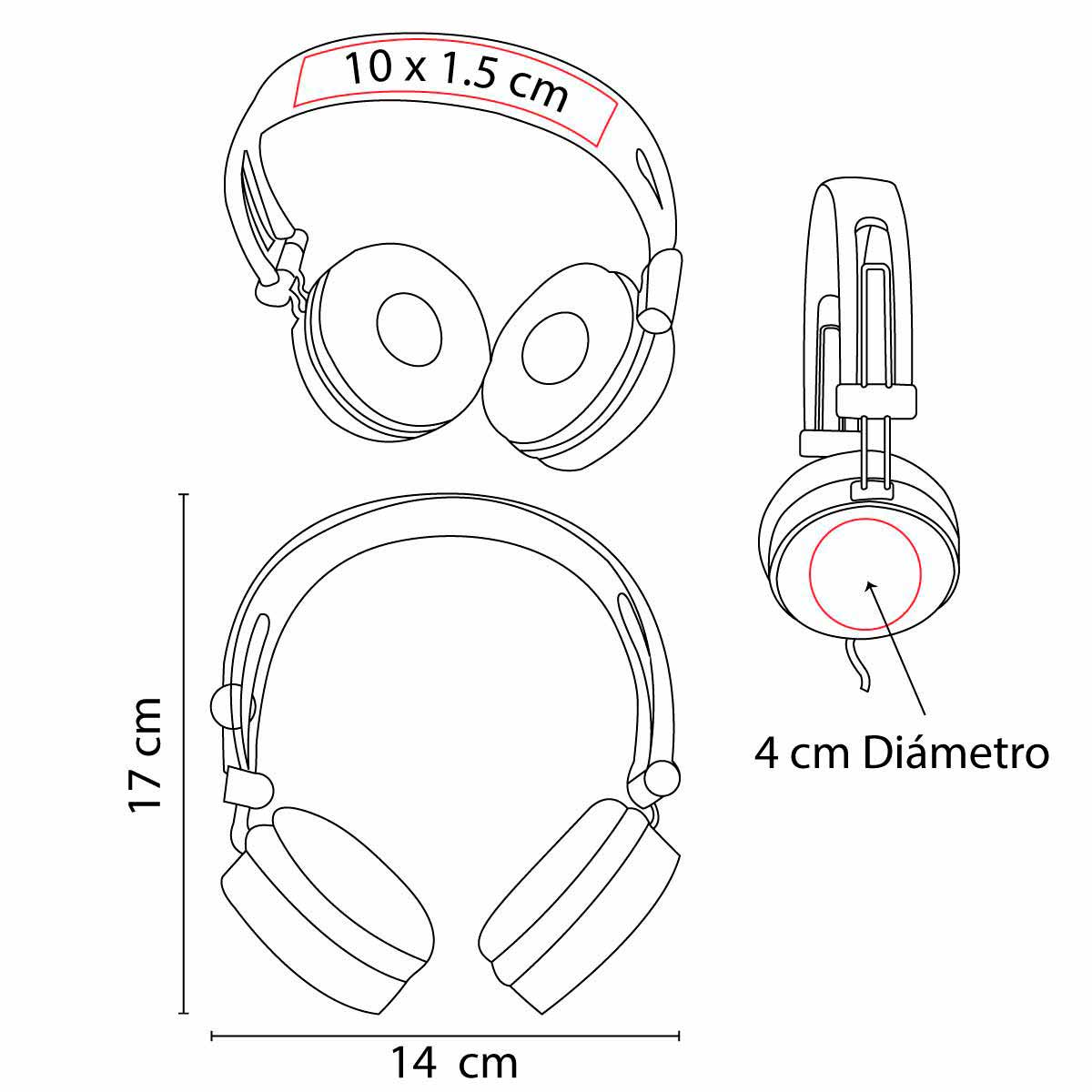 AUDÍFONOS MEGA BEAT