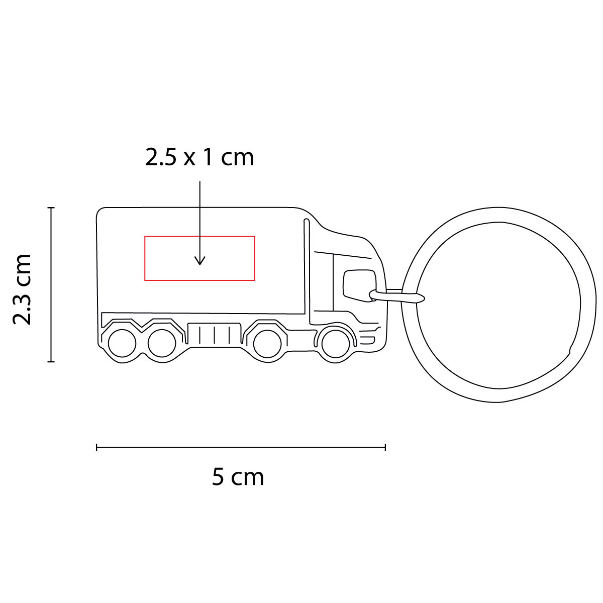 LLAVERO CAMION ETRETRIA