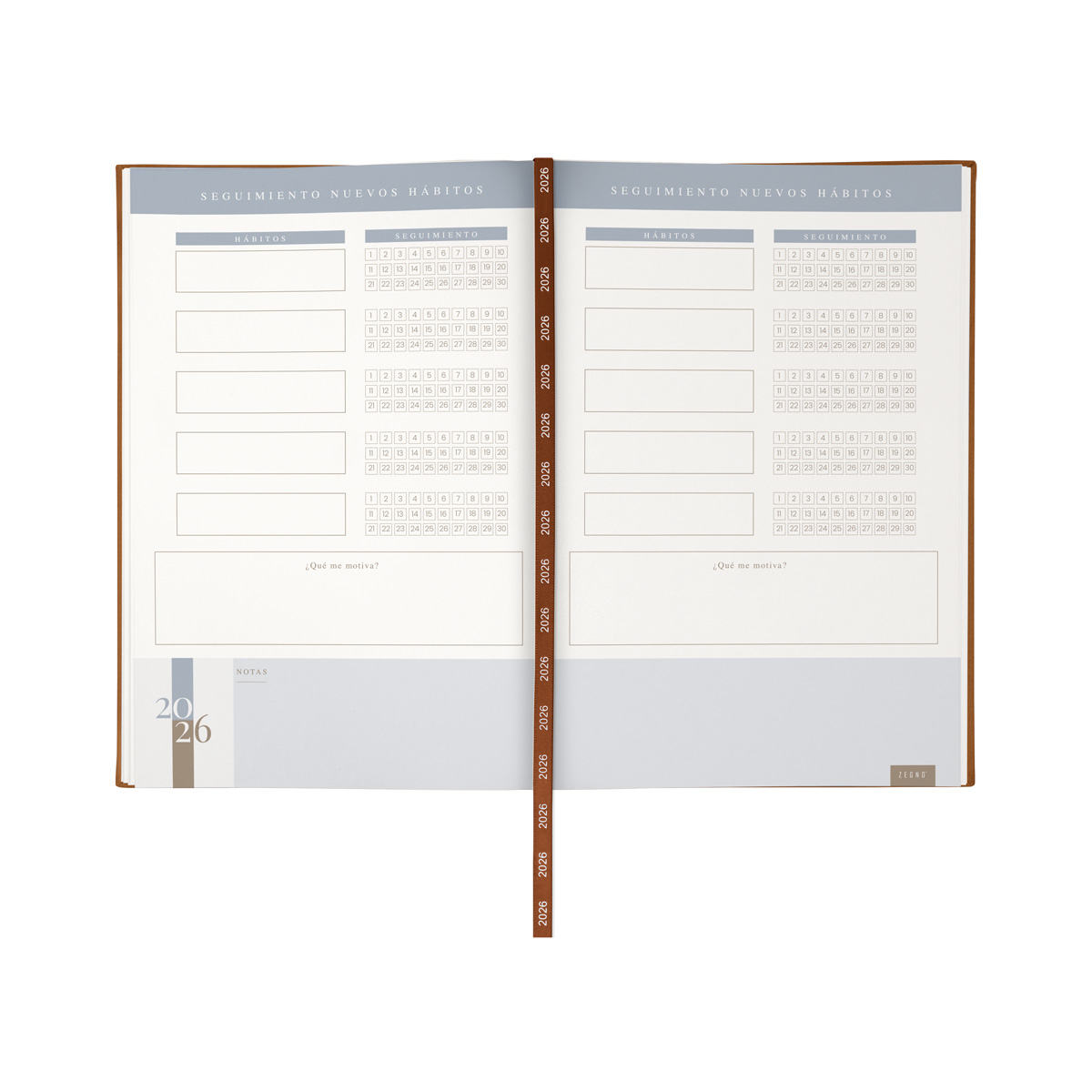 AGENDA DIARIA CLÁSICA 2026