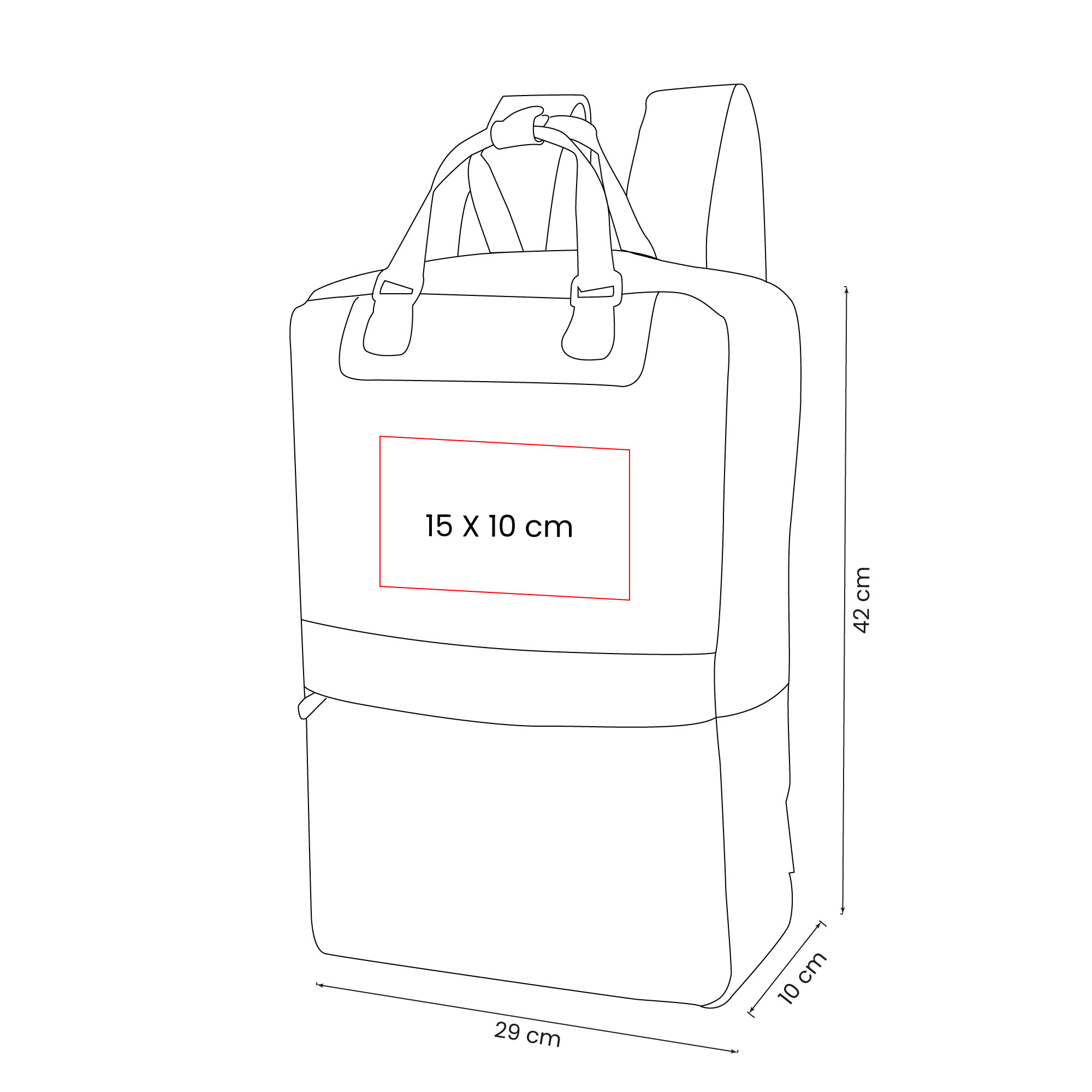 MOCHILA DUBLU